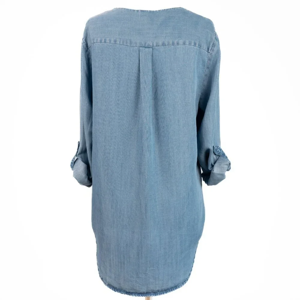 Stitch Fix - XS Chambray Top - Picture 3 of 7